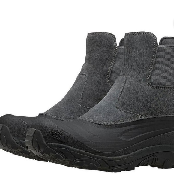 North Face Chilkat IV Pull On Winter Boots - Men's size 10- grey. EUC. - Picture 1 of 7